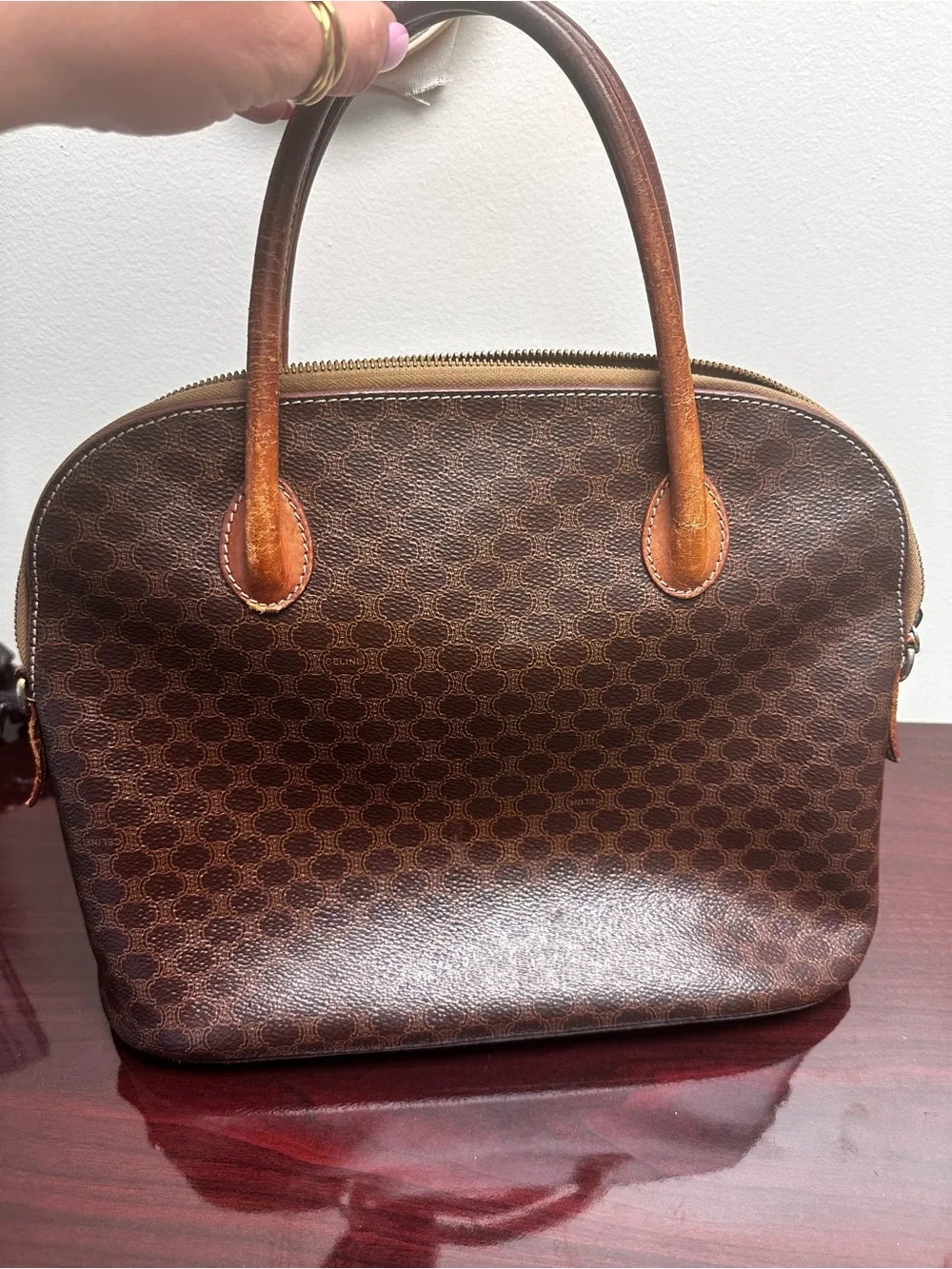 Vintage Celine Macadam handbag